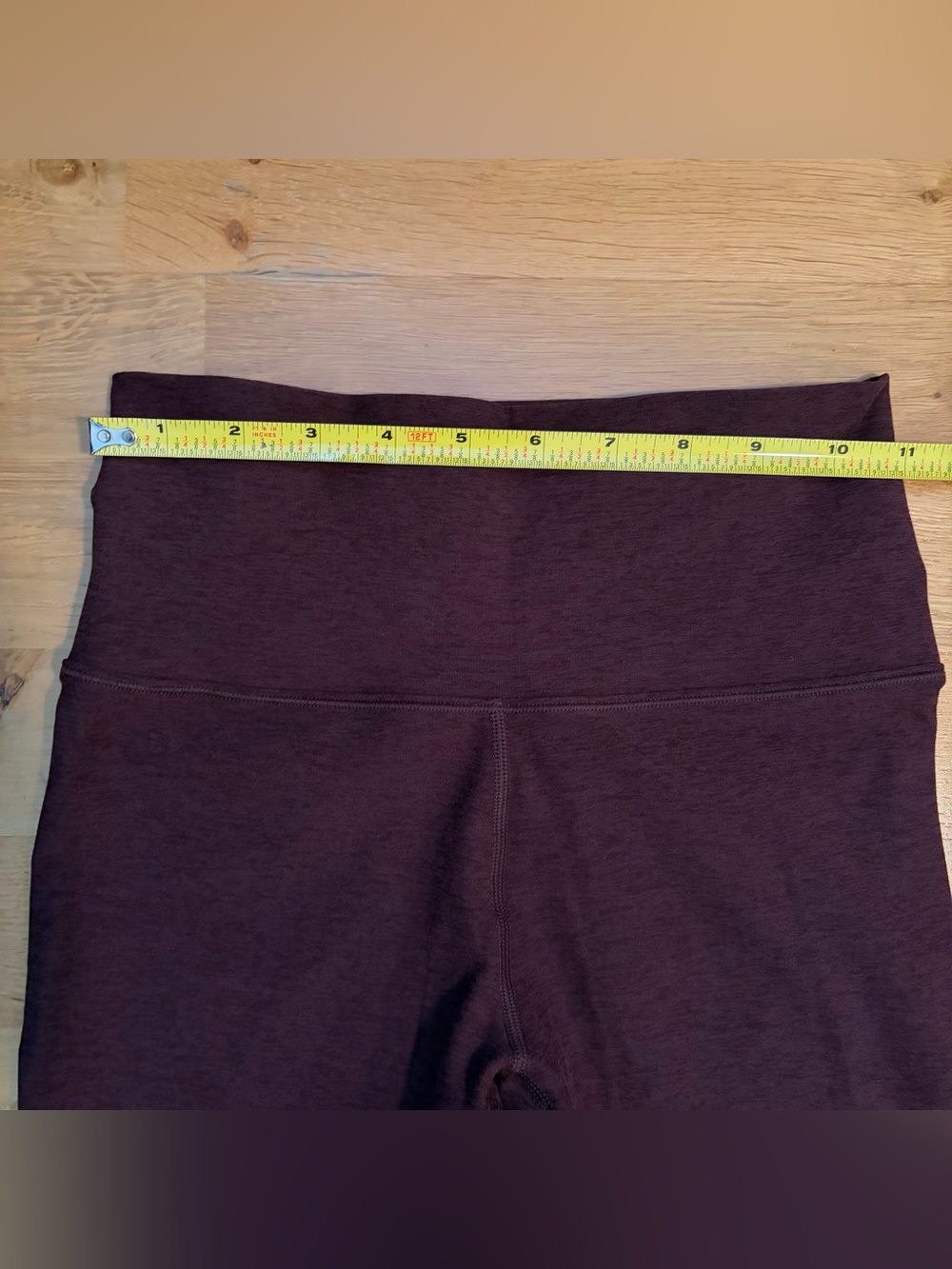 Vuori Clean Elevation Legging Raisin Heather, XS - Picture 12 of 13